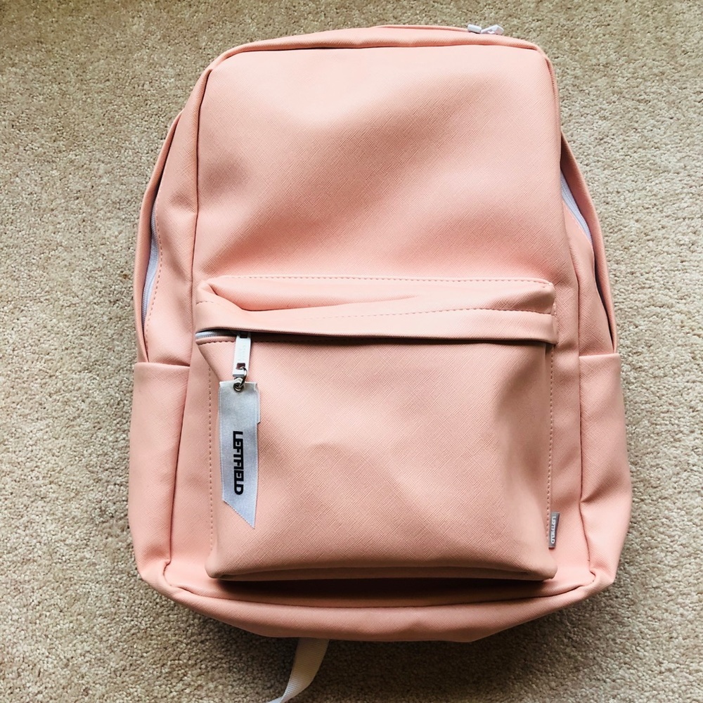 Japanese Brand Leftfield Pink Backpack